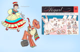 1950s Vintage Vogart Embroidery Transfer 133 Uncut South of the Border Motifs