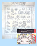 1950s Vintage Vogart Embroidery Transfer 106 Uncut Mexican Kitchen Motifs ORIG