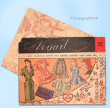 1950s Vintage Vogart Embroidery Transfer 132  Uncut Clothing Hats Purse Motifs