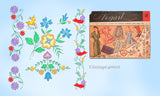 1950s Vintage Vogart Embroidery Transfer 132  Uncut Clothing Hats Purse Motifs
