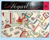 1940s Vintage Vogart Embroidery Transfer 198 Garden Gang Dancing Veggies