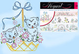 1950s Vintage Vogart Embroidery Transfer 240 Perky Pups Childrens Pillowcases