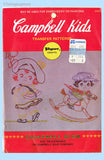 1960s Vintage Vogart Embroidery Transfer 4106 Uncut Campbell Kids at Play Motifs