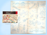 1950s Vintage Vogart Embroidery Transfer 665 Uncut Sweet Dream Kitten Pillowcases