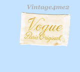 Vogue Paris Original: 1960s Designer Patou Misses Dress 32B Vintage Sewing Pattern