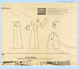 Vogue Americana 2205: 1960s Bill Blass Misses Dress 32.5B Vintage Sewing Pattern