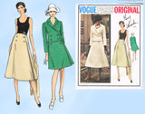 Vogue Paris Original 2401: 1970s LaRoche Misses Suit Sz 36 B Vintage Sewing Pattern