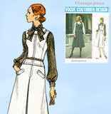 Vogue Couturier 2535: 1960s Belinda Belville Misses Dress 36 B Vintage Sewing Pattern