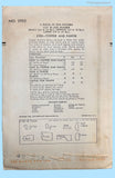 Vogue 2702: 1950s Baby's Shirt & Diaper Cover Sz Small Vintage Sewing Pattern