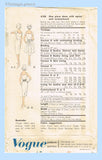 Vogue Special Design 4108: 1960s Misses Dress Sz 38 B Vintage Sewing Pattern