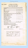 Vogue 4415: 1950s Stylish Uncut Misses Dress Size 32 B Vintage Sewing Pattern