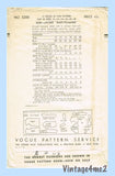 Vogue 5200: 1940s Misses Boxy Coat or Jacket Sz 32B Vintage Sewing Pattern