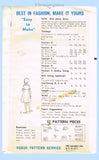 Vogue Pattern 5474 Envelope Back