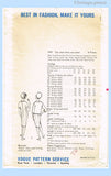 Vogue 6162: 1960s Mid Mod Misses Dress & Jacket 36 B Vintage Sewing Pattern
