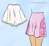 Vogue 7178: 1930s Rare Uncut Misses Tap Panties Sz 28 W Vintage Sewing Pattern