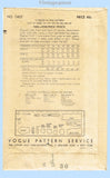 Vogue Pattern 7402 Envelope Back