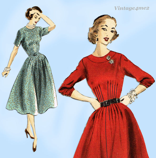 Vogue Special Design S-4135: 1950s Uncut Evening Gown Sewing Pattern –  Vintage4me2