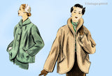 1950s Vintage Vogue Sewing Pattern 7803 Misses Chunky Jacket Uncut