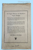 Vogue 9140: 1920s Rare Uncut Misses Flapper Coat Sz 35 B Vintage Sewing Pattern