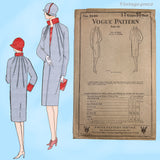 Vogue 9140: 1920s Rare Uncut Misses Flapper Coat Sz 35 B Vintage Sewing Pattern