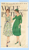 Original 1958 Vogue Pattern No. 9510 - Maternity Coat Dress