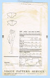 Vogue 9567: 1950s Easy Misses Jacket Size 31-32 B Vintage Sewing Pattern