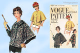 Vogue 9567: 1950s Easy Misses Jacket Size 31-32 B Vintage Sewing Pattern
