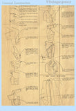 Vogue Special Design 4303: 1950s Misses Street Dress Sz 34 B Vintage Sewing Pattern