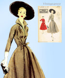 1950s Vintage Vogue Sewing Pattern S-4331 Uncut Special Design Dress Size 32 B