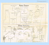 Woman's Day Mail Order Pattern 3251 Chart