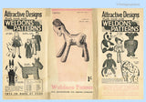 Weldon 156351: 1940s Uncut Rare Stuffed Lamb Toy Vintage Sewing Pattern