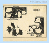 Weldon 157192: 1930s Uncut Misses Wrap Blouse Sz 34B Vintage Sewing Pattern