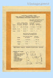 1950s Vintage Anne Adams Sewing Pattern 4568 Cute Fitted Scalloped Apron 36 38 Bust