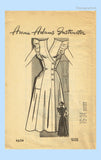1940s Vintage Misses' Sun Dress Uncut Anne Adams Sewing Pattern 4604 Size 34