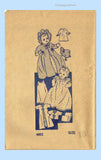 Anne Adams 4802: 1940s Cute 18 Inch Baby Doll Clothes Set Vintage Sewing Pattern