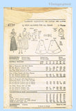 1940s Vintage Advance Sewing Pattern 2773 Misses WWII Housecoat Size 30 Bust