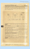 Advance Pattern 6637 Envelope Back