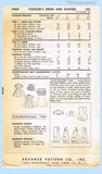 Advance Pattern 7969 Envelope Back