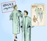 Advance Import 94: Rare Uncut Misses Swagger Coat Sz 32 Bust Vintage Sewing Pattern