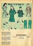 Digital Download Advance Fashion Flyer August 1945 Small 1940s Sewing Pattern Catalog