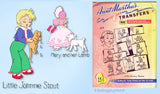 1960s Vintage Aunt Martha's Embroidery Transfer 3275 Nursery Rhyme Quilt Squares