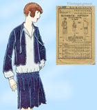 Butterick 1059: 1920s Sweet Little Girls Dress Sz 10 Vintage Sewing Pattern