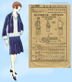 Butterick 1059: 1920s Sweet Little Girls Dress Sz 10 Vintage Sewing Pattern