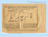 Butterick 2715: 1920s Stunning Misses Blouse Size 38 B Vintage Sewing Pattern