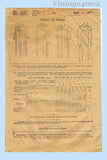 Butterick 5607: 1920s Charming Misses Nightgown Sz 40 B Vintage Sewing Pattern