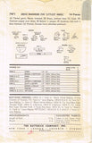 1950s Original Vintage Butterick Pattern 7971 Littlest Angel 11 inch Doll Clothes