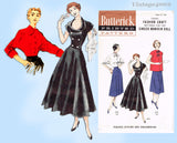 1950s Uncut Vintage Singer Manikin Doll Clothes Pattern 3 Butterick Designs Group 2