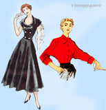 1950s Rare Uncut Vintage Singer Manikin Doll Clothes Pattern 3 Butterick Designs Group 2