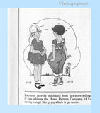 Ladies Home Journal 3105: 1920s Uncut Toddlers Romper Sz6 Vintage Sewing Pattern