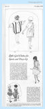 Ladies Home Journal 3149: 1920s Uncut Girls Dress Sz10 Vintage Sewing Pattern